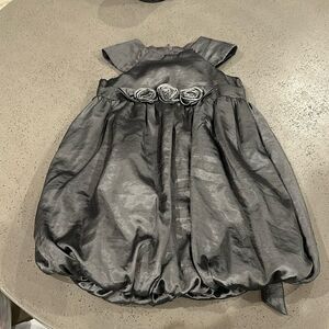 Donita Silver metallic bubble dress 24M